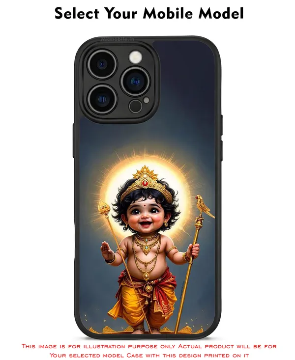 Lord_Muruga_Hindu_Deity__Design_Printed_Premium_Glossy_Back_Case_Cover_With_Camera_Protection_Mk000104_Bx