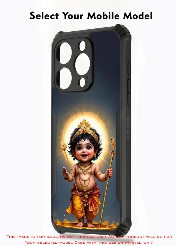Lord_Muruga_Hindu_Deity__Design_Printed_Bumper_Glossy_Back_Case_Cover_With_Camera_Protection_Mk000104_Ip