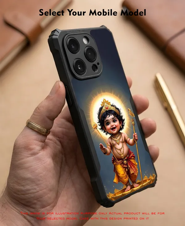 Lord_Muruga_Hindu_Deity__Design_Printed_Bumper_Glossy_Back_Case_Cover_With_Camera_Protection_Mk000104_Ip