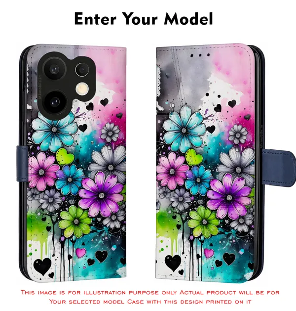 Floral_Watercolor__Design_Printed_Flip_Case_Cover_With_Camera_Protection_Mk000105_Fcuv