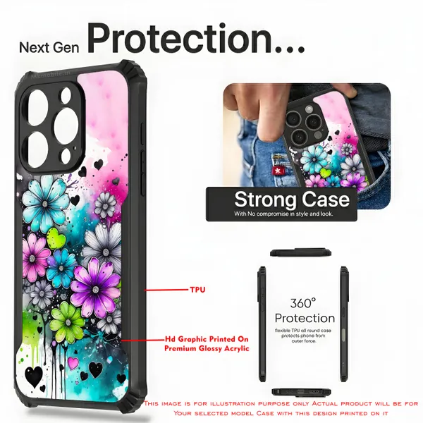 Floral_Watercolor__Design_Printed_Bumper_Glossy_Back_Case_Cover_With_Camera_Protection_Mk000105_Ip