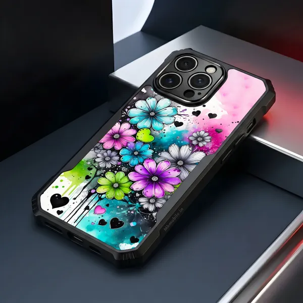 Floral_Watercolor__Design_Printed_Bumper_Glossy_Back_Case_Cover_With_Camera_Protection_Mk000105_Ip