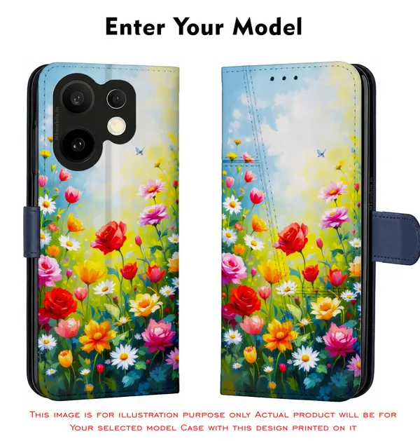 Vibrant_Floral_Garden_Design_Printed_Flip_Case_Cover_With_Camera_Protection_Mk000106_Fcuv