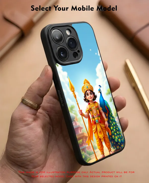 Murugan_Deity_Design_Printed_Premium_Glossy_Back_Case_Cover_With_Camera_Protection_Mk000107_Bx