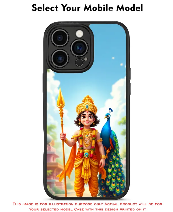 Murugan_Deity_Design_Printed_Premium_Glossy_Back_Case_Cover_With_Camera_Protection_Mk000107_Bx