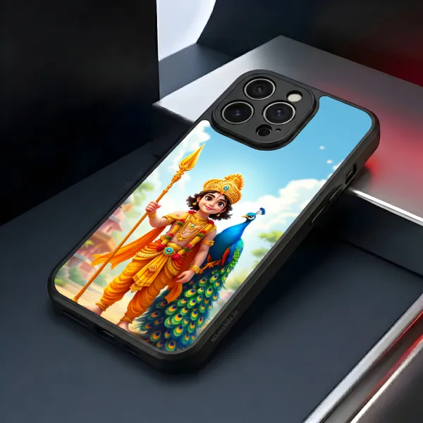 Murugan_Deity_Design_Printed_Premium_Glossy_Back_Case_Cover_With_Camera_Protection_Mk000107_Bx