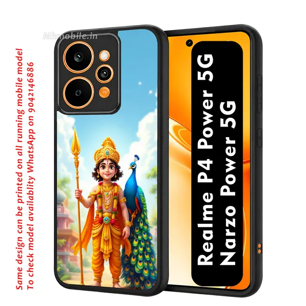 Murugan_Deity_Design_Printed_Premium_Glossy_Back_Case_Cover_With_Camera_Protection_For_Realme_P4_Power_5G_/_Narzo_Power_5G_Mk000107_Bx