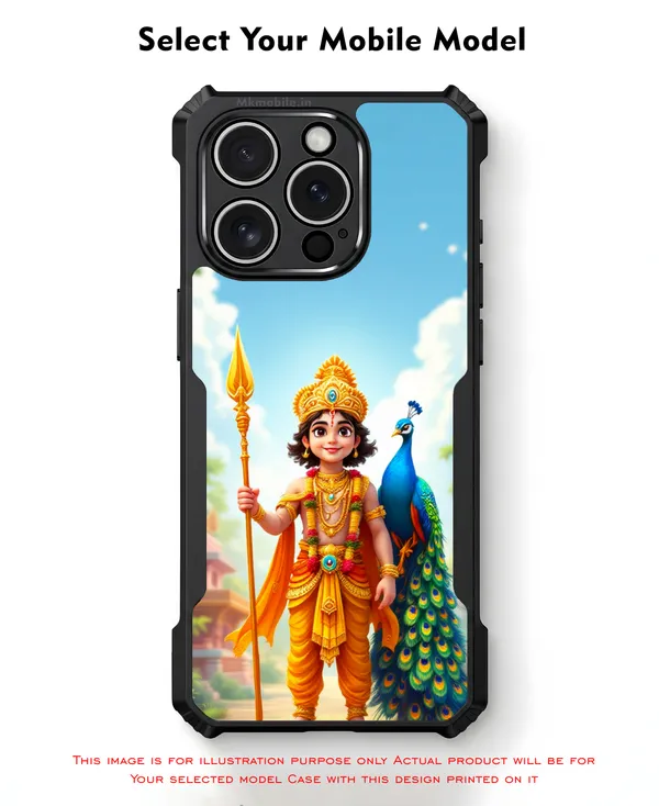 Murugan_Deity_Design_Printed_Bumper_Glossy_Back_Case_Cover_With_Camera_Protection_Mk000107_Ip