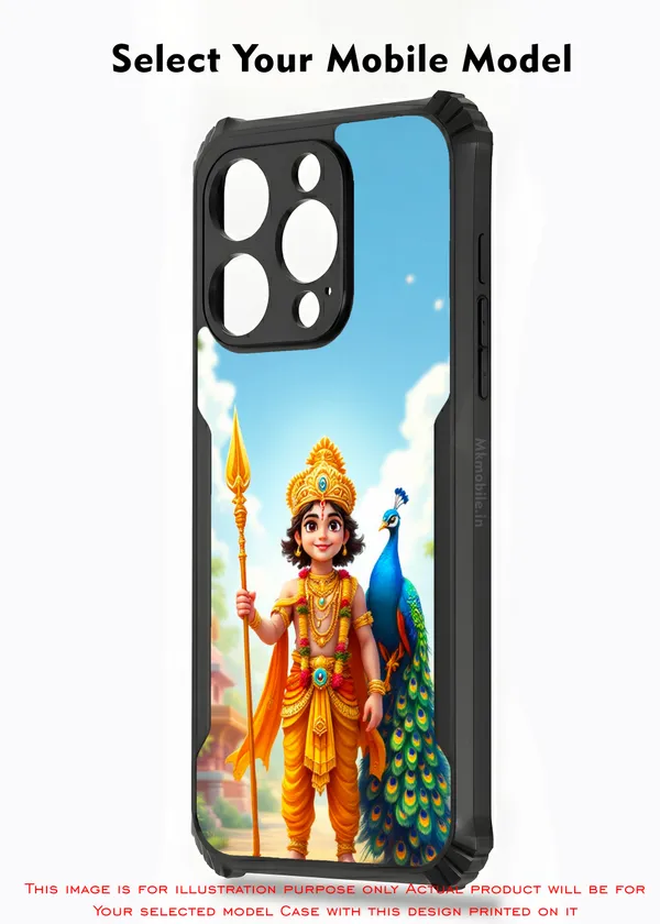 Murugan_Deity_Design_Printed_Bumper_Glossy_Back_Case_Cover_With_Camera_Protection_Mk000107_Ip