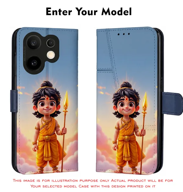 Murugan_Deity_Design_Printed_Flip_Case_Cover_With_Camera_Protection_Mk000109_Fcuv