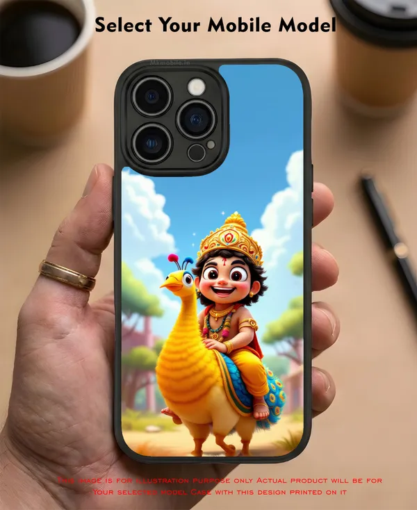 Lord_Murugan_Design_Printed_Premium_Glossy_Back_Case_Cover_With_Camera_Protection_Mk000111_Bx