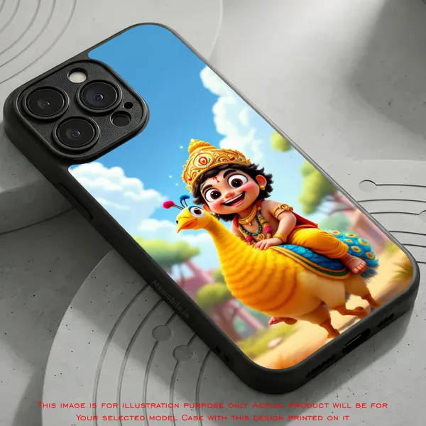 Lord_Murugan_Design_Printed_Premium_Glossy_Back_Case_Cover_With_Camera_Protection_Mk000111_Bx