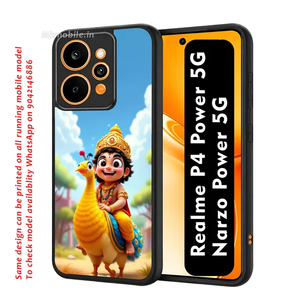 Lord_Murugan_Design_Printed_Premium_Glossy_Back_Case_Cover_With_Camera_Protection_For_Realme_P4_Power_5G_/_Narzo_Power_5G_Mk000111_Bx