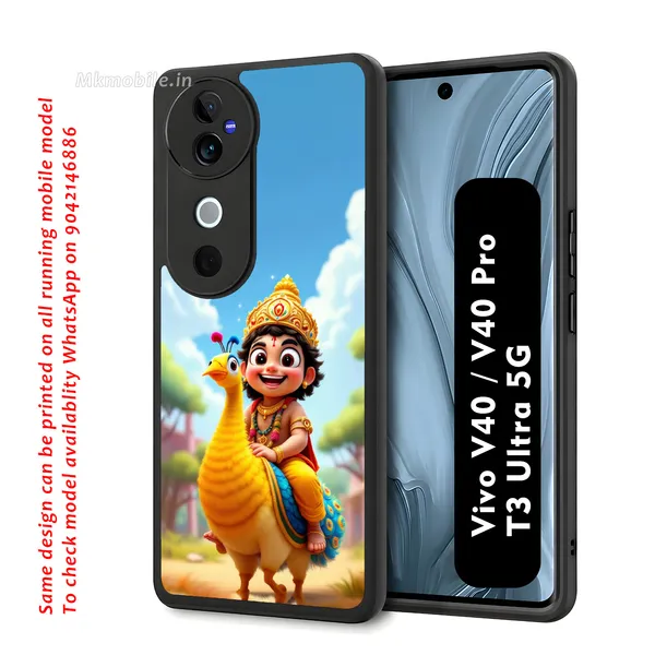 Lord_Murugan_Design_Printed_Premium_Glossy_Back_Case_Cover_With_Camera_Protection_For_Vivo_V40_5G_/_V40_Pro_5G_/_T3_Ultra_5G_Mk000111_Bx