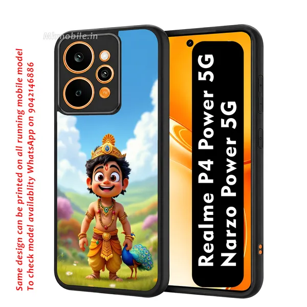 Bal_Krishna_Design_Printed_Premium_Glossy_Back_Case_Cover_With_Camera_Protection_For_Realme_P4_Power_5G_/_Narzo_Power_5G_Mk000113_Bx