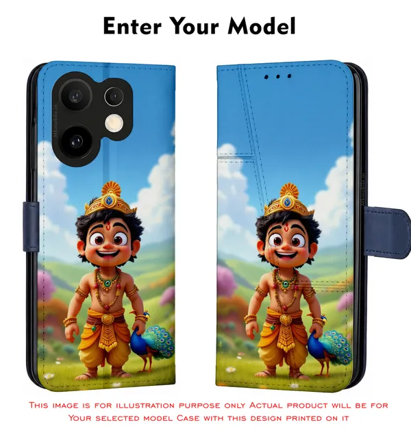 Bal_Krishna_Design_Printed_Flip_Case_Cover_With_Camera_Protection_Mk000113_Fcuv