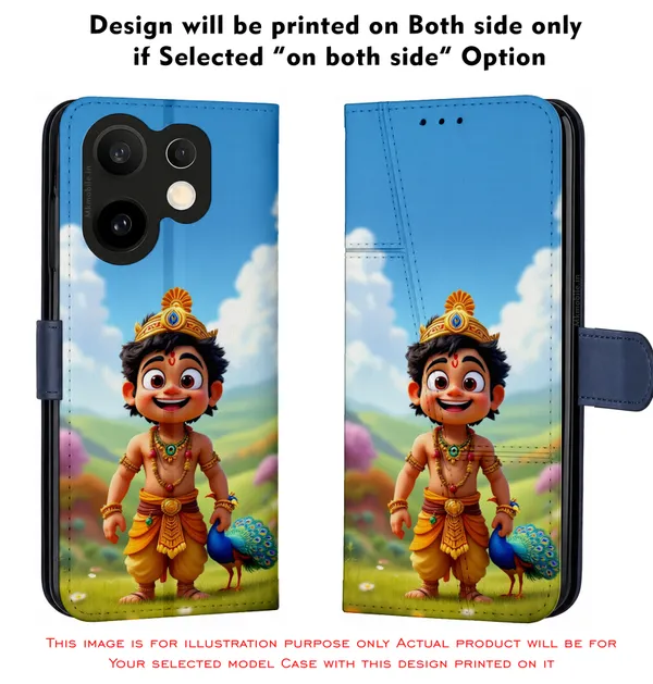 Bal_Krishna_Design_Printed_Flip_Case_Cover_With_Camera_Protection_Mk000113_Fcuv