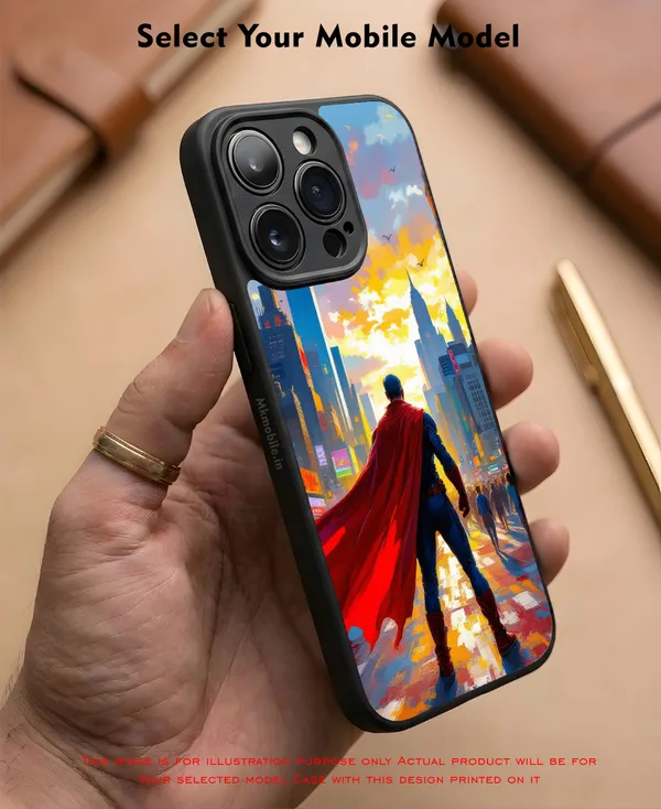Superhero_Cityscape_Design_Printed_Premium_Glossy_Back_Case_Cover_With_Camera_Protection_Mk000114_Bx