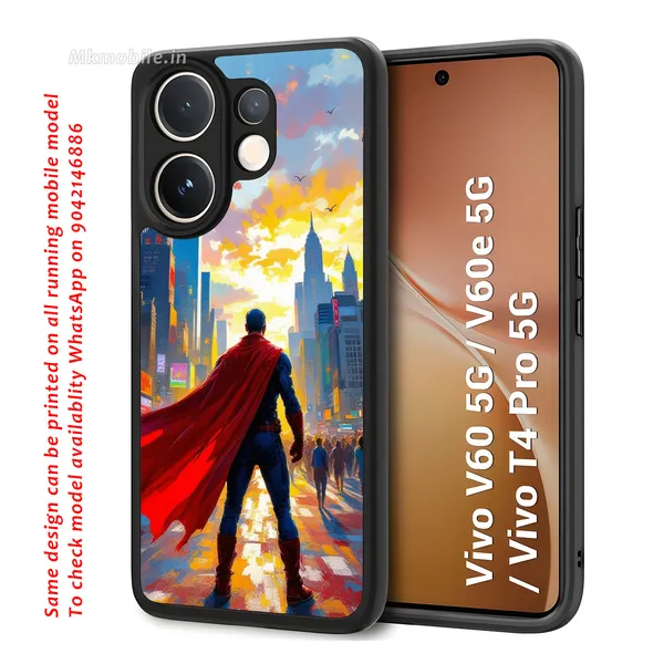 Superhero_Cityscape_Design_Printed_Premium_Glossy_Back_Case_Cover_With_Camera_Protection_For_Vivo_V60_5G_/_V60e_/_T4_Pro_5G_Mk000114_Bx
