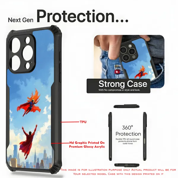 Superhero_Flying__Design_Printed_Bumper_Glossy_Back_Case_Cover_With_Camera_Protection_Mk000115_Ip