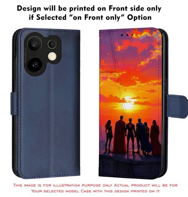 Justice_League_Sunset_Silhouette_Design_Printed_Flip_Case_Cover_With_Camera_Protection_Mk000116_Fcuv