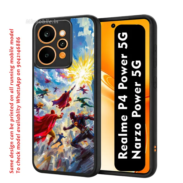 Multicolor_Superhero_Collage_Design_Printed_Premium_Glossy_Back_Case_Cover_With_Camera_Protection_For_Realme_P4_Power_5G_/_Narzo_Power_5G_Mk000119_Bx