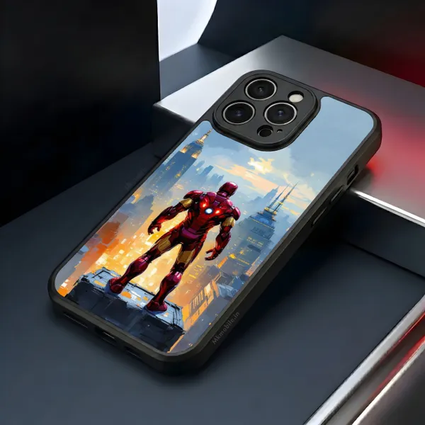 Iron_Man_Cityscape_Design_Printed_Premium_Glossy_Back_Case_Cover_With_Camera_Protection_Mk000121_Bx