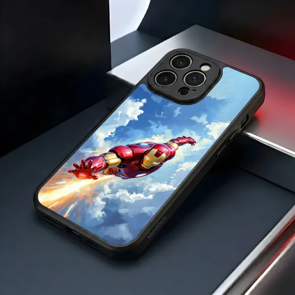Iron_Man_Flying_Design_Printed_Premium_Glossy_Back_Case_Cover_With_Camera_Protection_Mk000125_Bx