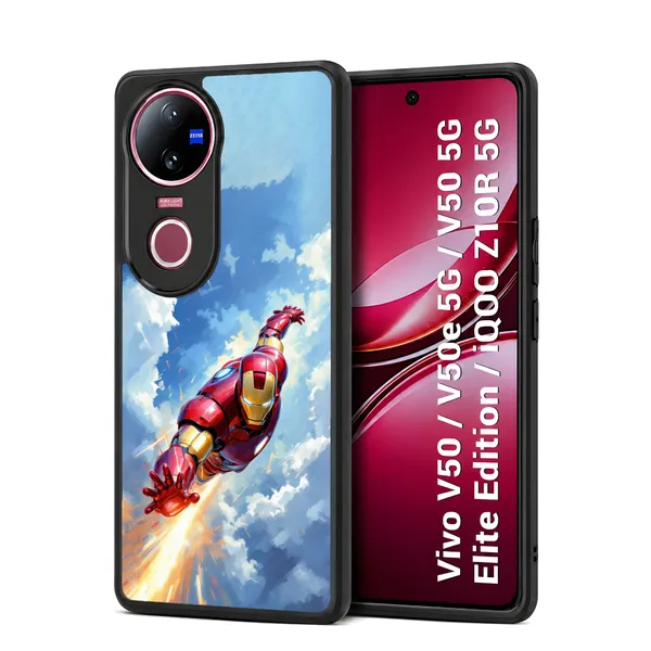 Iron_Man_Flying_Design_Printed_Premium_Glossy_Back_Case_Cover_With_Camera_Protection_For_Vivo_V50_/_V50e_/_V50_5g_Elite_Edition_/_iQOO_Z10r_5g_Mk000125_Bx