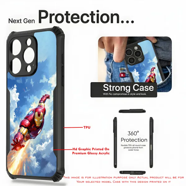 Iron_Man_Flying_Design_Printed_Bumper_Glossy_Back_Case_Cover_With_Camera_Protection_Mk000125_Ip