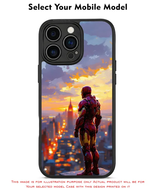Iron_Man_Sunset_Cityscape_Design_Printed_Premium_Glossy_Back_Case_Cover_With_Camera_Protection_Mk000126_Bx