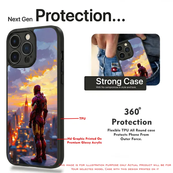 Iron_Man_Sunset_Cityscape_Design_Printed_Premium_Glossy_Back_Case_Cover_With_Camera_Protection_Mk000126_Bx