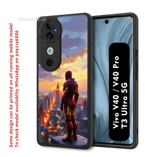 Iron_Man_Sunset_Cityscape_Design_Printed_Premium_Glossy_Back_Case_Cover_With_Camera_Protection_For_Vivo_V40_5G_/_V40_Pro_5G_/_T3_Ultra_5G_Mk000126_Bx