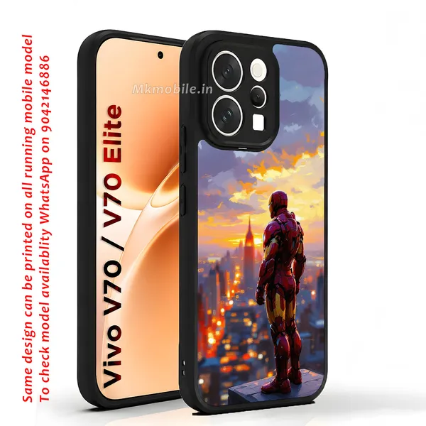 Iron_Man_Sunset_Cityscape_Design_Printed_Premium_Glossy_Back_Case_Cover_With_Camera_Protection_For_Vivo_V70_5G_/_V70_5G_Elite_Mk000126_Bx
