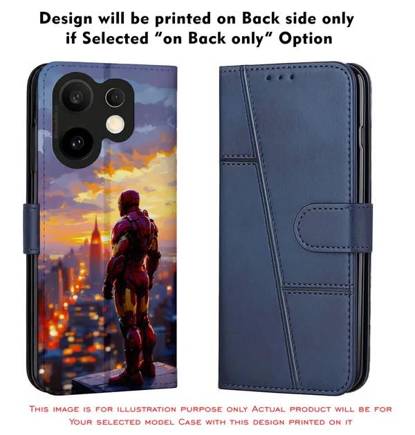 Iron_Man_Sunset_Cityscape_Design_Printed_Flip_Case_Cover_With_Camera_Protection_Mk000126_Fcuv