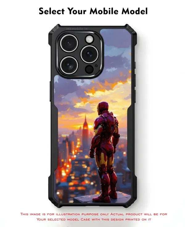 Iron_Man_Sunset_Cityscape_Design_Printed_Bumper_Glossy_Back_Case_Cover_With_Camera_Protection_Mk000126_Ip