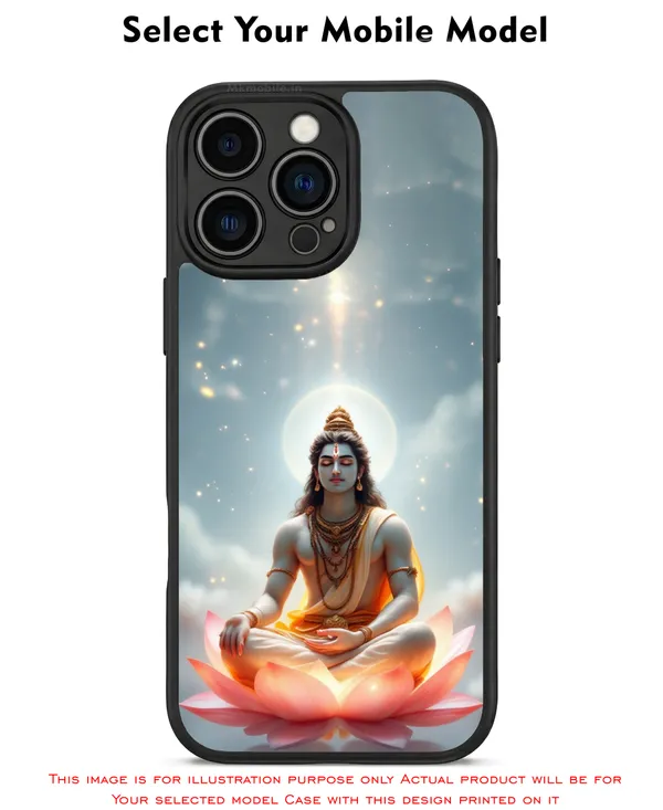 Lord_Shiva_Meditation_Design_Printed_Premium_Glossy_Back_Case_Cover_With_Camera_Protection_Mk000131_Bx