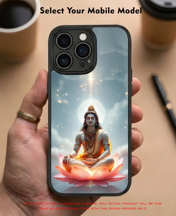 Lord_Shiva_Meditation_Design_Printed_Premium_Glossy_Back_Case_Cover_With_Camera_Protection_Mk000131_Bx