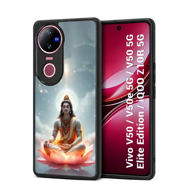 Lord_Shiva_Meditation_Design_Printed_Premium_Glossy_Back_Case_Cover_With_Camera_Protection_For_Vivo_V50_/_V50e_/_V50_5g_Elite_Edition_/_iQOO_Z10r_5g_Mk000131_Bx