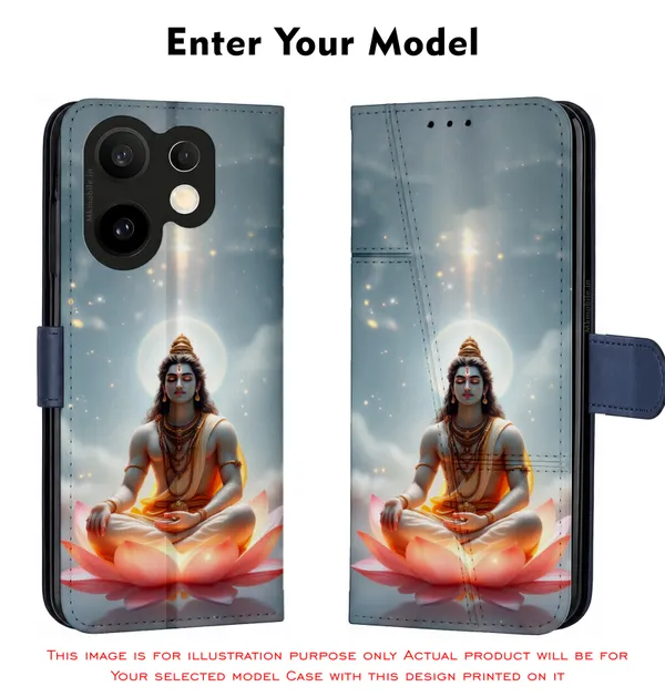 Lord_Shiva_Meditation_Design_Printed_Flip_Case_Cover_With_Camera_Protection_Mk000131_Fcuv