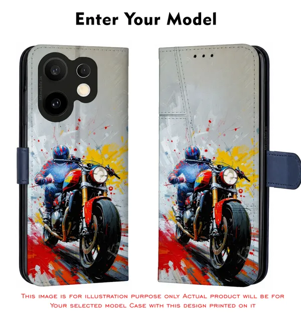 Motorcycle_Splash_Art_Design_Printed_Flip_Case_Cover_With_Camera_Protection_Mk000133_Fcuv
