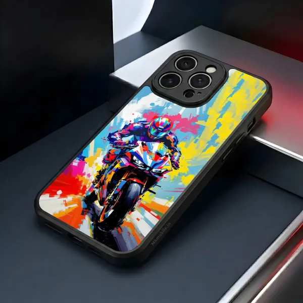 Multicolor_Racing_Bike_Abstract_Art_Design_Printed_Premium_Glossy_Back_Case_Cover_With_Camera_Protection_Mk000134_Bx