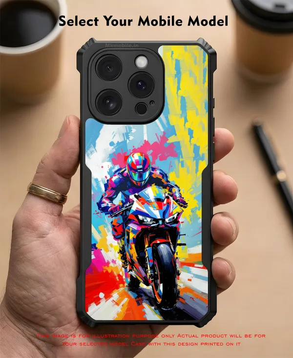 Multicolor_Racing_Bike_Abstract_Art_Design_Printed_Bumper_Glossy_Back_Case_Cover_With_Camera_Protection_Mk000134_Ip