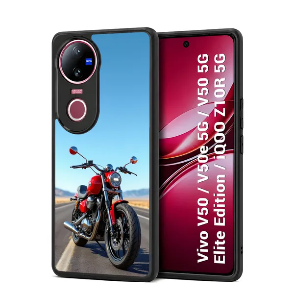 Red_Motorcycle_Design_Printed_Premium_Glossy_Back_Case_Cover_With_Camera_Protection_For_Vivo_V50_/_V50e_/_V50_5g_Elite_Edition_/_iQOO_Z10r_5g_Mk000139_Bx