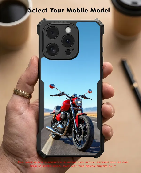 Red_Motorcycle_Design_Printed_Bumper_Glossy_Back_Case_Cover_With_Camera_Protection_Mk000139_Ip