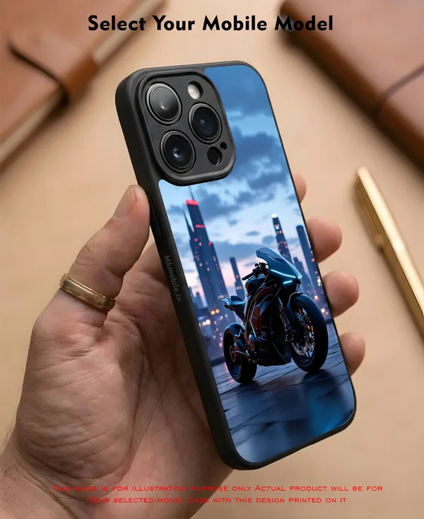 Black_Sports_Bike_City_Skyline_Design_Printed_Premium_Glossy_Back_Case_Cover_With_Camera_Protection_Mk000140_Bx
