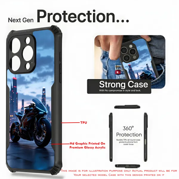 Black_Sports_Bike_City_Skyline_Design_Printed_Bumper_Glossy_Back_Case_Cover_With_Camera_Protection_Mk000140_Ip