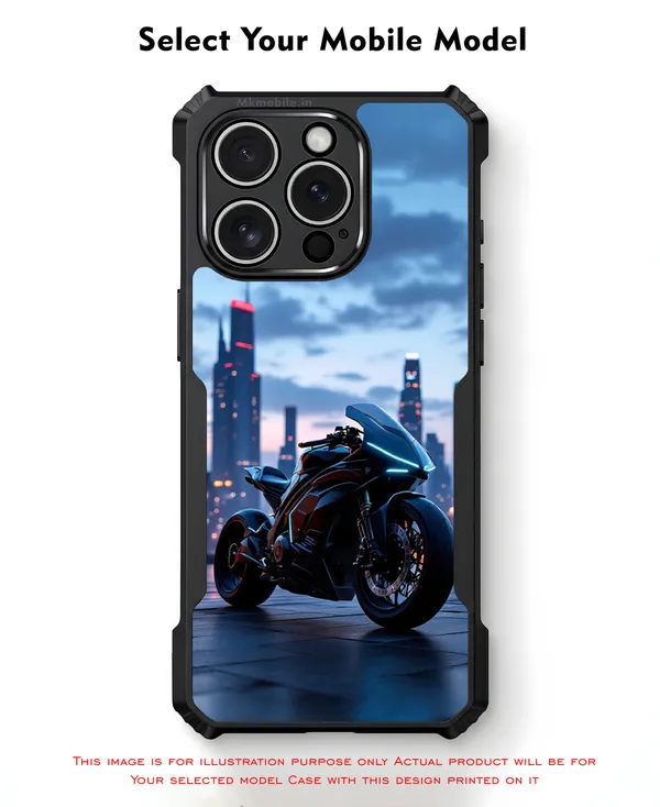 Black_Sports_Bike_City_Skyline_Design_Printed_Bumper_Glossy_Back_Case_Cover_With_Camera_Protection_Mk000140_Ip