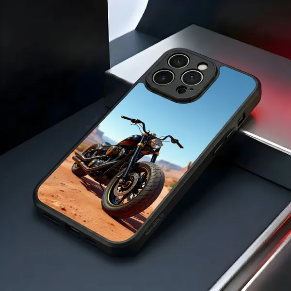 Black_Motorcycle__Design_Printed_Premium_Glossy_Back_Case_Cover_With_Camera_Protection_Mk000141_Bx