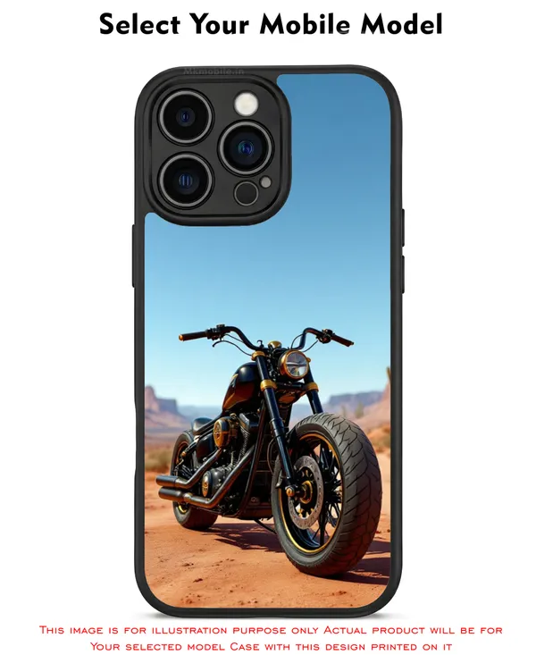 Black_Motorcycle__Design_Printed_Premium_Glossy_Back_Case_Cover_With_Camera_Protection_Mk000141_Bx